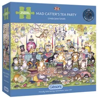 Puzzle - G3 Gibsons Puzzle 250 XL Herbatka z szalonymi kotami - miniaturka - grafika 1