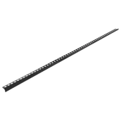 Akcesoria do armatury i ceramiki - Balneo Listwa spadkowa prawa czarna 120 cm - miniaturka - grafika 1