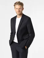 Garnitury - Cinque Męska marynarka od garnituru modułowego Mężczyźni Super Slim Fit niebieski jednolity, 48 - miniaturka - grafika 1