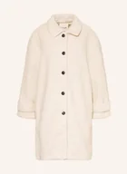 Płaszcze damskie - Miss Lagotte Płaszcz Bouclé weiss - miniaturka - grafika 1