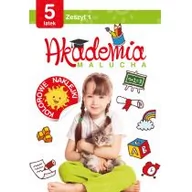 Książki edukacyjne - Dragon Akademia malucha dla 5-latka Zeszyt 1 - Dragon - miniaturka - grafika 1