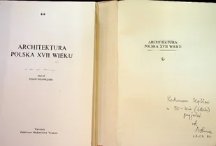 Architektura polska XVII wieku Tom 4 Część I i II - Książki o kulturze i sztuce - miniaturka - grafika 1