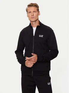 EA7 Emporio Armani Bluza 8NPM31 PJVRZ 1200 Czarny Regular Fit - Bluzy męskie - miniaturka - grafika 1