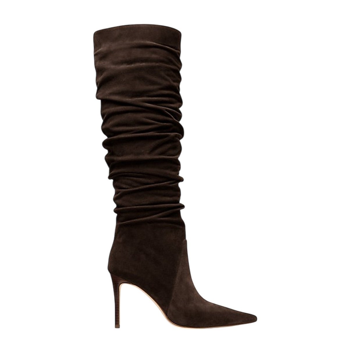 stivali donna michael kors - dawn heeled boot - marrone