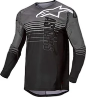 Odzież motocyklowa - Alpinestars Techstar Graphite Motocross Jersey, ciemnoszary/czarny, L - miniaturka - grafika 1