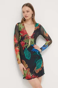 Desigual sukienka FUNNY mini dopasowana 24SWMK20 - Sukienki - miniaturka - grafika 1