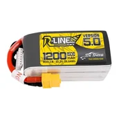 Akcesoria i części modelarskie - Akumulator Tattu R-Line 5.0 1200mAh 22.2V 150C 6S1P XT60 - miniaturka - grafika 1