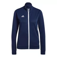 Bluzy damskie - Bluza Damska Adidas Entrada 22 Track Jacket Granatowa H57528-L - miniaturka - grafika 1