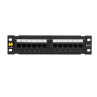 Szafy rack - NetRack szafa wisząca 19 6U/600x450mm popiel drzwi szklane otwierane boki (019-060-645-021) - miniaturka - grafika 1