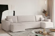 Narożniki - Sofa w kształcie U BEST narożnik tkanina Neve beżowy - miniaturka - grafika 1