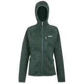 Bluzy sportowe damskie - Bluza damska Regatta Women’s Hooded Newhill Rozmiar: M / Kolor: zielony - miniaturka - grafika 1