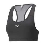 Bielizna sportowa damska - Biustonosz treningowy PUMA Mid Impact 4Keeps Graphic PM - miniaturka - grafika 1
