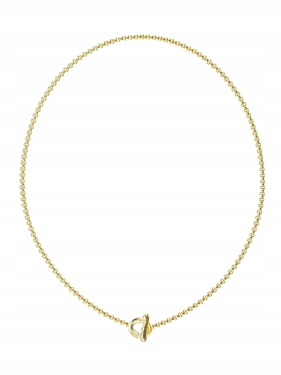 Złoty naszyjnik z zawieszką Guess MAJORELLE JUBN05371JW