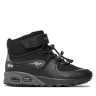 Buty dla chłopców - Trzewiki KangaRoos Kx-Hydro 18598 000 5003 Czarny - miniaturka - grafika 1