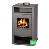 Piece wolnostojące - Piec piecyk kominek na drewno z płaszczem wodnym 12kW - spełnia anty-smogowy EkoProjekt 48280254 - miniaturka - grafika 1