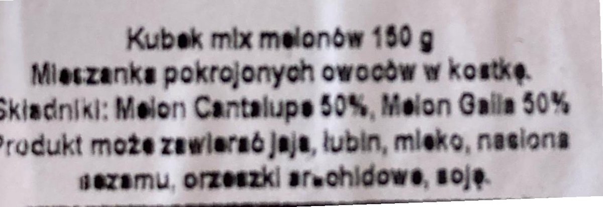MELONOWY MIX KUBEK 150G