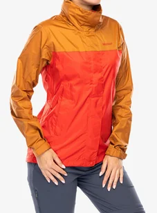 Kurtka przeciwdeszczowa damska Marmot PreCip Eco Jacket - cairo/copper - Kurtki damskie - miniaturka - grafika 1
