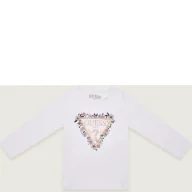 Bluzy dla dziewczynek - Guess Bluzka Regular Fit - miniaturka - grafika 1