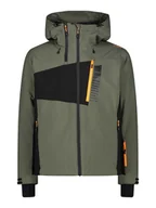 Kurtki narciarskie - CMP Kurtka narciarska w kolorze oliwkowo-czarnym - miniaturka - grafika 1
