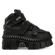 Glany damskie - Glany NEW ROCK M-WALL285-S3 Czarny - miniaturka - grafika 1