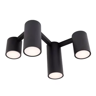 Nowoczesna lampa sufitowa Laxer C0227 Maxlight do sypialni tuba metal czarna - Lampy sufitowe - miniaturka - grafika 1