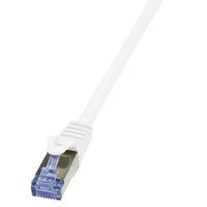 Logilink Patchcord Cat.6A 10G S/FTP PIMF PrimeLine 3m biały CQ3061S - Patchcordy - miniaturka - grafika 1