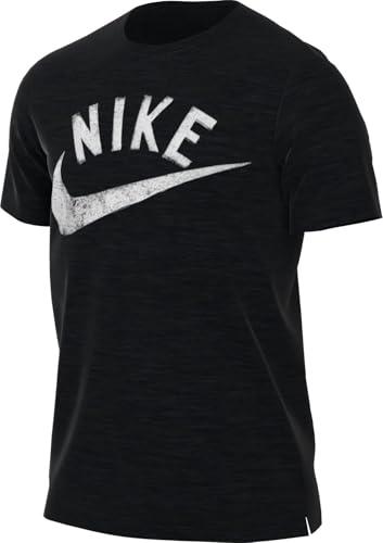 Nike Męska koszulka M Nk Df Miler Swoosh Ss Top Shirt
