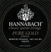 Struny gitarowe  - Hannabach 652634 Klassikgitarrensaiten Serie 825 Medium Tension Spezialvergoldung - D4 652634 - miniaturka - grafika 1