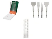 Wiertła - PARKSIDE® Zestaw wierteł SDS plus do betonu i kamienia lub krótkich dłut - miniaturka - grafika 1