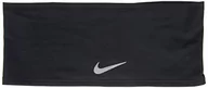 Ozdoby do włosów - Nike Opaska na czoło Dri-Fit 042 czarna/srebrna rozmiar uniwersalny - miniaturka - grafika 1