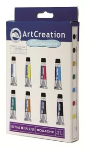 Talens Talens Art Creation Farby gwasze 8x12ml 9021608M - Farby i media malarskie - miniaturka - grafika 1