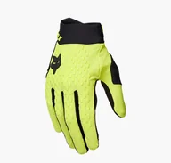 Rękawiczki rowerowe - RĘKAWICE FOX DEFEND FLUORESCENT YELLOW - miniaturka - grafika 1
