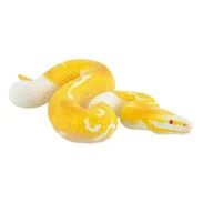 Figurki dla dzieci - Bullyland 68485 PYTON KRÓLEWSKI ALBINOS 9cm - miniaturka - grafika 1