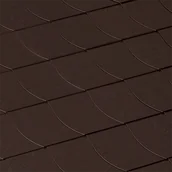 Pokrycia dachowe - Cedral płytka Struktonit krycie niemieckie struktura łupka brązowa - miniaturka - grafika 1