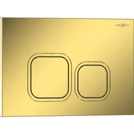 Przyciski spłukujące - Mexen Tex 03 przycisk spłukujący, złoty szampański błyszczący - 6103-08 - miniaturka - grafika 1