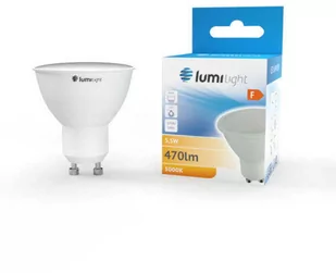 Żarówka energooszczędna LED JDR GU10 5,5W ciepła 3000K - Żarówki LED - miniaturka - grafika 1