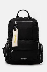 Desigual plecak PRIORI CHESTER MAXI damski kolor czarny duży gładki 24WAKY12 - Torebki damskie - miniaturka - grafika 1