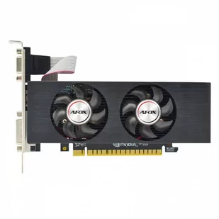 Afox GEFORCE GTX750 4GB GDDR5 128BIT DVI HDMI VGA LP DUAL V2 AF750-4096D5L4-V2 - Karty graficzne - miniaturka - grafika 1