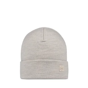 Czapka unisex Buff Merino Heavyweight Beanie solid cloud - ONE SIZE - Czapki damskie - miniaturka - grafika 1
