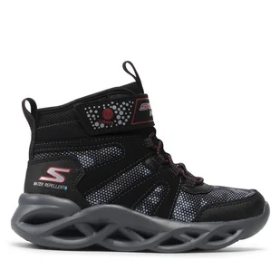Śniegowce Skechers Zerrix 400145L/BKRD Czarny - Buty dla chłopców - miniaturka - grafika 1