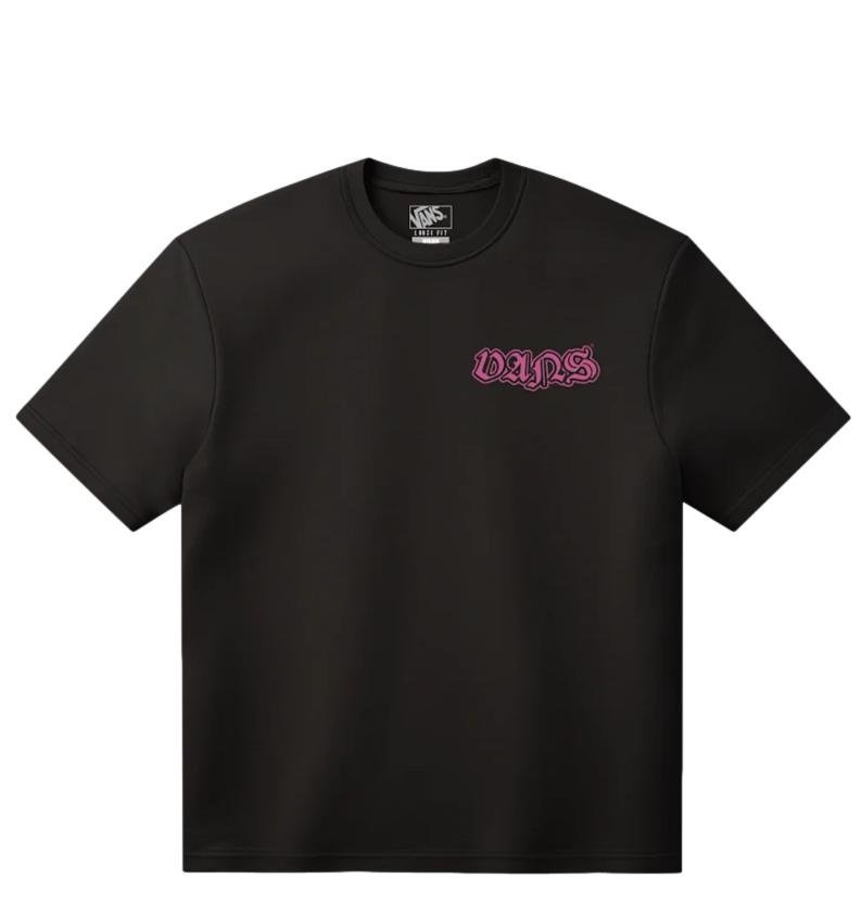 T-shirt Męski VANS Misty Eyes Loose Tee Black VN000W01BLK1 XL