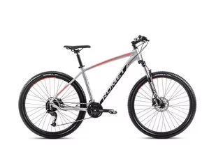 Rower górski ROMET RAMBLER R7.4 2024 srebrno-czerwono-grafitowy, 20, 27, nd., uniwersalny - Rowery - miniaturka - grafika 1
