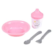 Zestawy naczyń dla dzieci - Plastikowy zestaw naczyń dla dzieci 4 szt. Cloud – Bébé Douceur - miniaturka - grafika 1