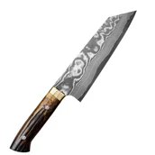 Noże kuchenne - Takeshi Saji YBB Ręcznie kuty nóż Bunka 17cm VG-10 - miniaturka - grafika 1