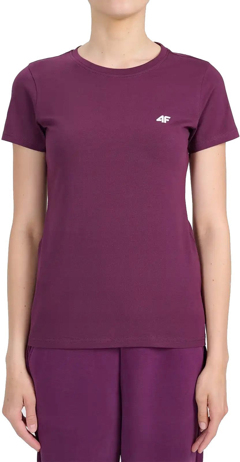 4f KOSZULKA DAMSKA BAWEŁNIANA T-SHIRT SPORTOWY 4F F2771