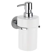 Mydelniczki i dozowniki mydła - Uchwyt ścienny z dozownikiem do mydła Wenko Isera - miniaturka - grafika 1