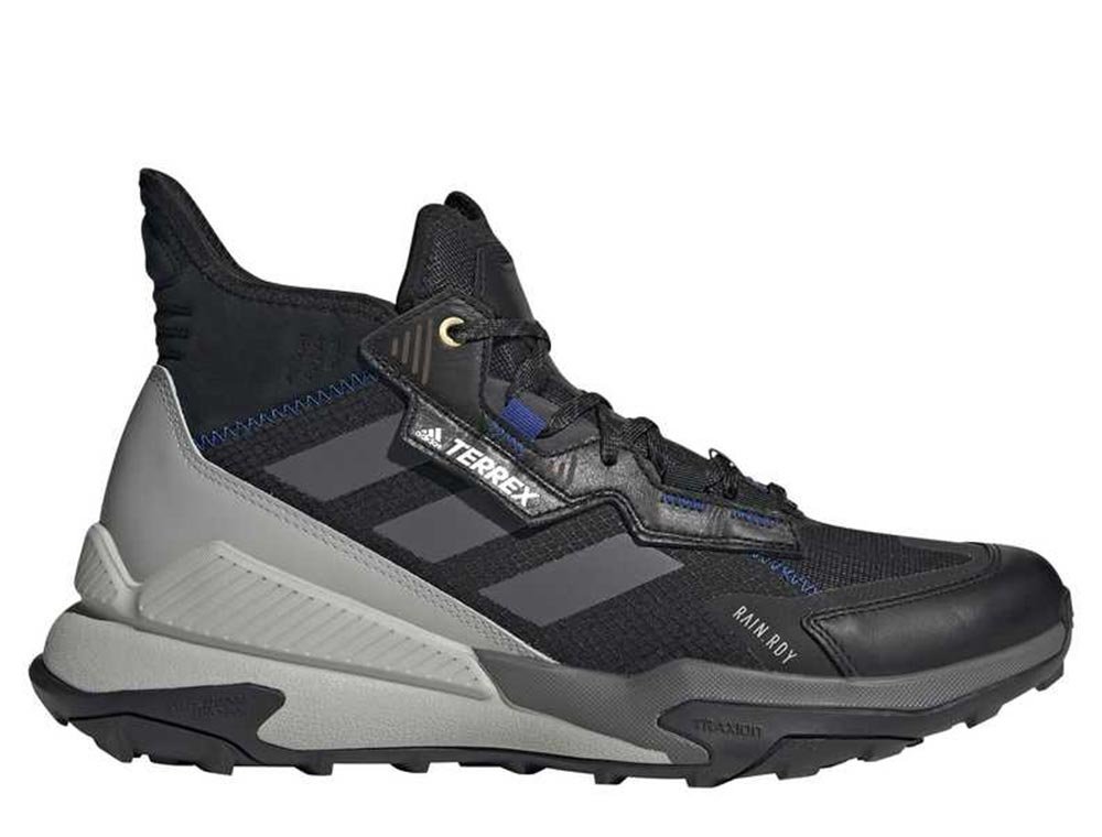 Adidas, Buty sportowe, Terrex Hyperblue Mid RAIN.RDY Hiking, czarne (FZ3399), rozmiar 47 1/3