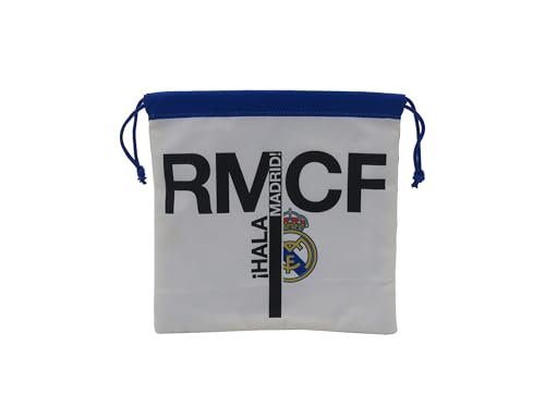 CyP Brands Real Madryt Plecak Torba na przekąski Torba na lunch Przedszkole Biały Oficjalny produkt