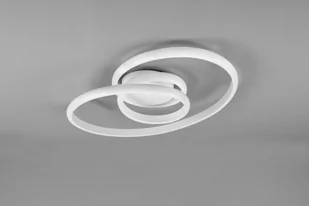 Trio Leuchten Designerska lampa sufitowa biała z 3-stopniowym ściemnianiem LED - Levi - Lampy sufitowe - miniaturka - grafika 1