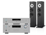 Zestawy stereo - Rotel RA-1572 MkII (srebrny) + RCD-1572 MkII (srebrny) + 603 S3 (czarny) - miniaturka - grafika 1